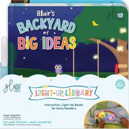 Bkids Pakiet: Interaktywne świecące książeczki 3szt