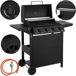 Landgraf Grill gazowy ogrodowy termometr 10 kW (LG05)