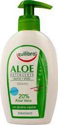  Equilibra Detergente Mani Viso aloesowy żel oczyszczający do twarzy i rąk Aloe Vera 300ml