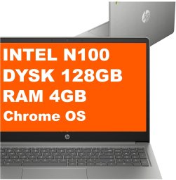 Laptop HP Chromebook 15a-nb0006na N100 / 4GB / 128GB / ChromeOS (B50BCEA)