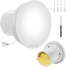 Wentylator Mission Air Łazienkowy VENO 100 S White (5905910416567)
