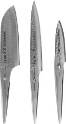 Chroma Nóż Santoku, nóż do plastrowania i do obierania Type 301 HM P529-HM w zestawie (CH-P529-HM)