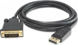Kabel PremiumCord DisplayPort - DVI-D 1m czarny (kportadk02-01)