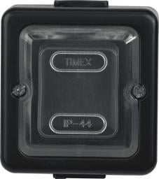  Timex LOFT łącznik świecznikowy IP44 czarny, czarny ogumowany klawisz (WNT-2J CZA)