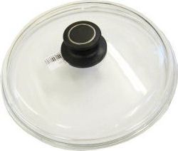Patelnia AMT-Gastroguss AMT Gastroguss stiklinis dangtis su rankena, 16 cm