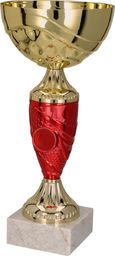  Puchar Metalowy Złoto-Czerwony T-M 9057G