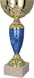  Puchar Metalowy Złoto-Niebieski T-M 9058G