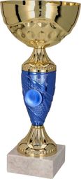  Puchar Metalowy Złoto-Niebieski T-M 9058H