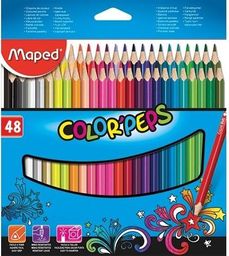  Maped Kredki Colorpeps trójkątne 48 kolorów MAPED