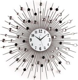  JVD Zegar ścienny z kryształkami średnica 75 cm uniwersalny