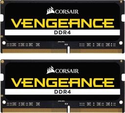 Pamięć do laptopa Corsair Vengeance, SODIMM, DDR4, 16 GB, 3000 MHz, CL18 (CMSX16GX4M2A3000C18)