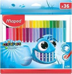  Maped Flamastry Colorpeps Ocean 36 kolorów