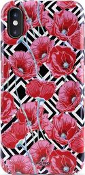  Puro Puro Glam Geo Flowers - Etui Iphone Xs / X (red Poppies)