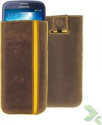  Valenta Valenta Pocket Stripe Vintage - Skórzane Etui Wsuwka Samsung Galaxy S4/s Iii, Htc One I Inne (brązowy)