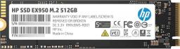 Dysk SSD HP EX950 512GB M.2 2280 PCI-E x4 Gen3 NVMe (5MS22AA#ABB)