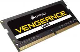 Pamięć do laptopa Corsair Vengeance, SODIMM, DDR4, 8 GB, 2666 MHz, CL18 (CMSX8GX4M1A2666C18)