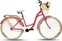  Goetze Moteriškas miesto dviratis Goetze Colours 26", rožinis/kreminis