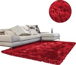  Dywan - Living Room Shaggy 130x190 - Red uniwersalny