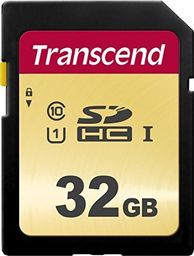 Karta Transcend 500S SDHC 32 GB Class 10 UHS-I/U1 V30 (TS32GSDC500S)