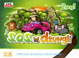Fan Games Gra planszowa SOS w dżungli i Gra w zielone