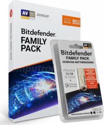  Bitdefender Bitdefender Family Pack 15 urządzeń 12 miesięcy  (BDFP-NP-1Y-NL)