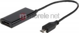 Adapter USB Gembird microUSB - HDMI Czarny  (AMHL003)