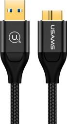 Kabel USB Usams USB-A - microUSB 1 m Czarny (63749-uniw)