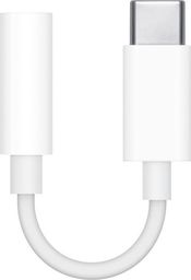 Adapter USB Apple USB-C - Jack 3.5mm Biały  (mu7e2zm/a)
