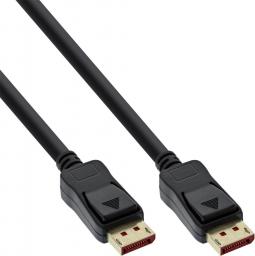 Kabel InLine DisplayPort - DisplayPort 1m czarny (ZUDP-045)