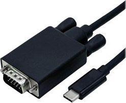 Kabel USB Roline USB-C - 1 m Czarny (JAB-3752624)