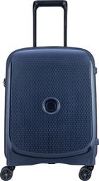 Delsey Mała kabinowa walizka DELSEY Belmont+ Slim Granatowa uniwersalny