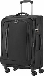 TRAVELITE Średnia walizka TRAVELITE CROSSLITE 89548-01 Czarna uniwersalny