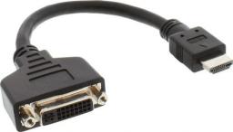 Adapter AV InLine HDMI - DVI-I czarny (17670I)