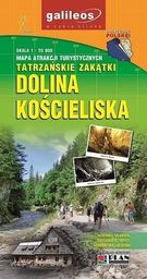 Mapa atrakcji tur. - Dolina Kościeliska 1: 20 000