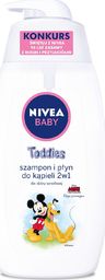 Nivea Nivea Baby Toddies Szampon i Płyn do kąpieli 2w1 do skóry wrażliwej 500ml