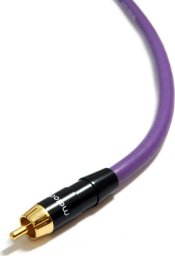 Kabel Melodika RCA (Cinch) - RCA (Cinch) 0.5m fioletowy