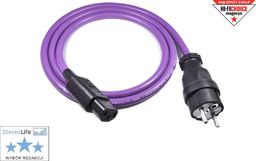 Kabel zasilający Melodika Melodika MDP15 Przewód zasilający z uziemieniem (sieciowy) 3x2,5mm2 (Schuko-IEC C13) - 1,5m