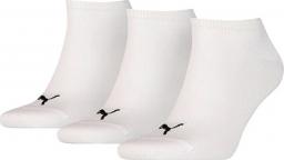  Puma Skarpety Sneaker Plain 3P białe r. 43-46 (261080001 300)