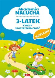 Akademia malucha. 3-latek ćwiczy spostrzegawczość