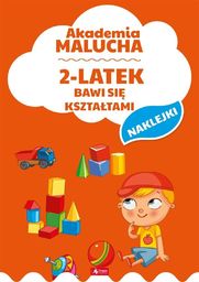 Akademia malucha. 2-latek bawi się kształtami