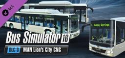  Bus Simulator 16: - MAN Lion´s City CNG Pack PC, wersja cyfrowa