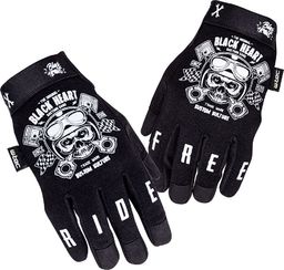 W-TEC Rękawice motocyklowe W-TEC Piston Skull Kolor Czarny, Rozmiar 4XL
