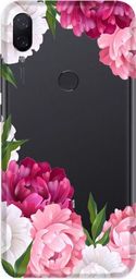  CaseGadget Nakładka do Xiaomi Mi Play białe kwiaty