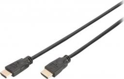 Kabel Digitus HDMI - HDMI 1m czarny (DB-330123-010-S)