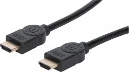 Kabel Manhattan HDMI - HDMI 2m czarny (354080)