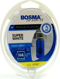 Bosma Żarówka samochodowa H4 Bosma Super White xenon effect - 2szt uniwersalny