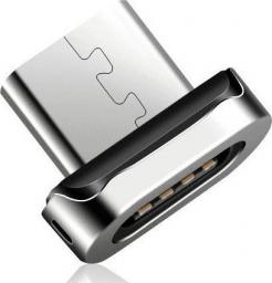 Adapter USB Elough E05 Magnetic Micro Usb Tip Silver