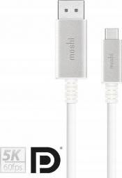 Kabel USB Moshi USB-A - USB-C 1.5 m Biały (42586-uniw)