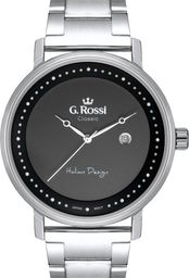 Zegarek Gino Rossi Zegarek  C6182B-1C1 (zg256a) s./black uniwersalny