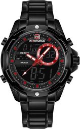 Zegarek Naviforce NAVIFORCE - NF9120 (zn062c) - black/red uniwersalny